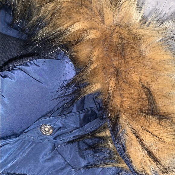 Tommy Hilfiger Navy Blue Coat PXS Petite EUC!! - Picture 14 of 17